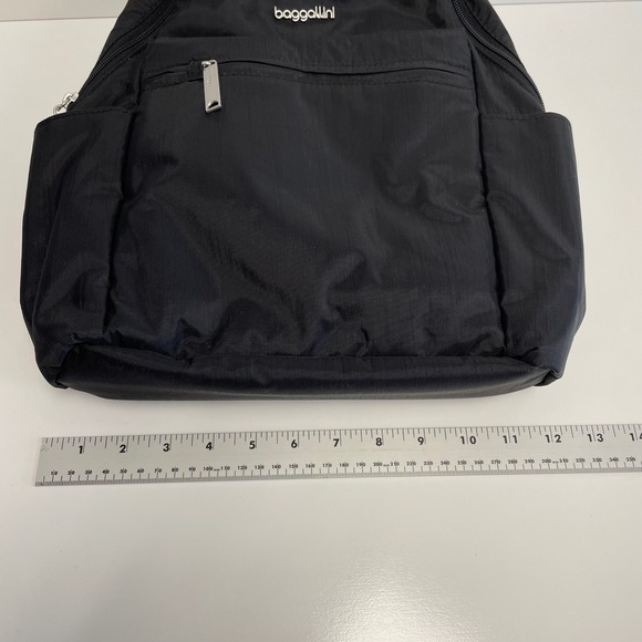 Baggallini Securtex Anti-Theft Vacation Backpack NWT Black Travel RFID $120 main image 5